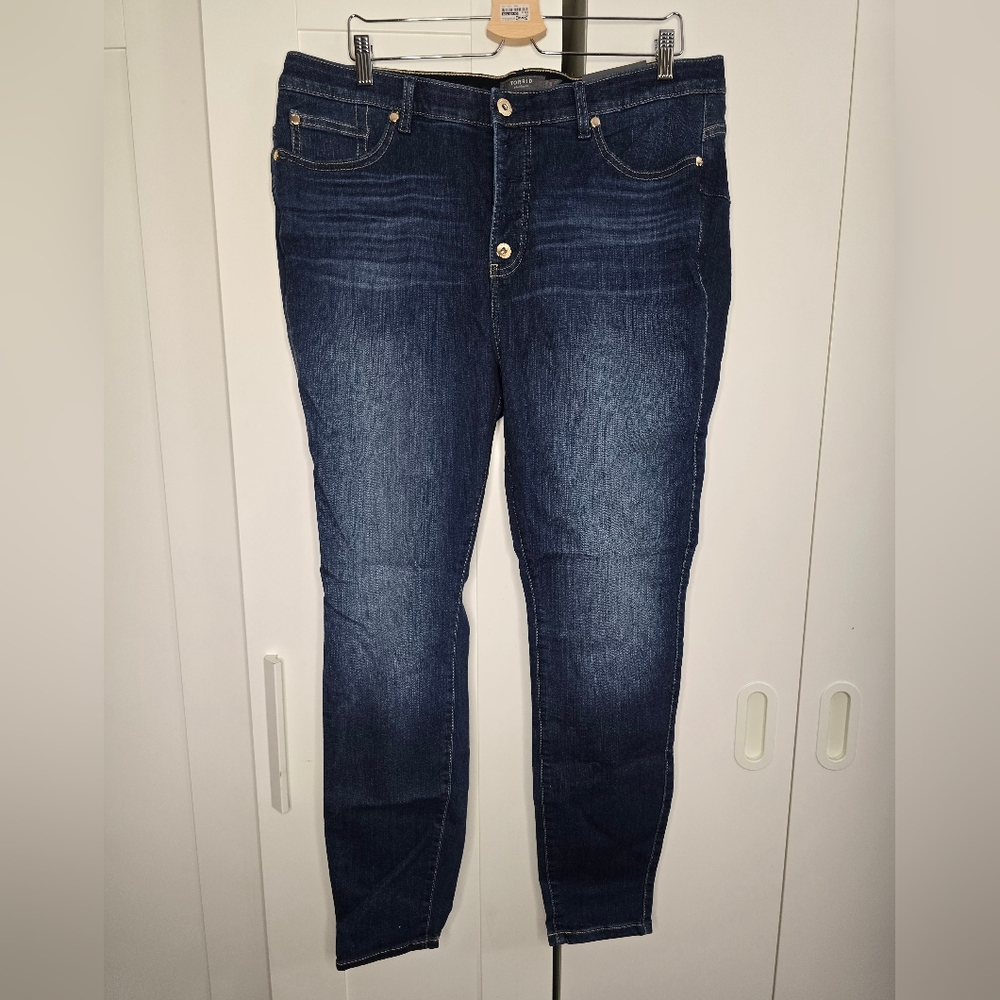 Torrid Indigo Skinny Jeans